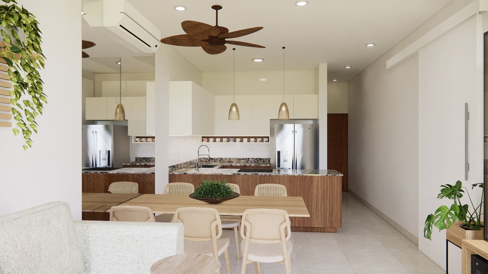 Cozinha integrada, Mérida, México